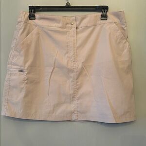 32 Degrees Cool Skort with Inner Shorts, Beige, Size XL